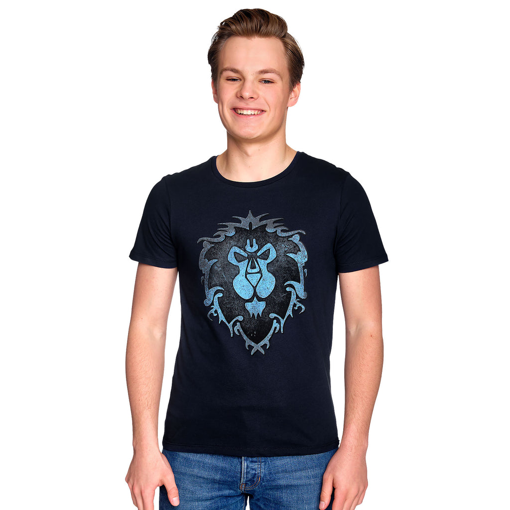 Imagen del producto World of Warcraft - Camiseta azul con logotipo de la Alianza