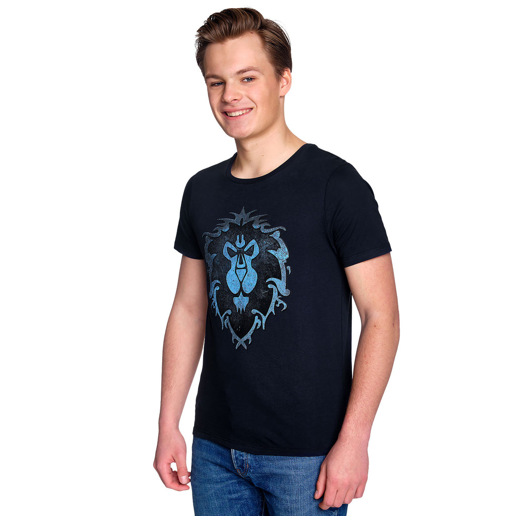 Imagen del producto World of Warcraft - Camiseta azul con logotipo de la Alianza