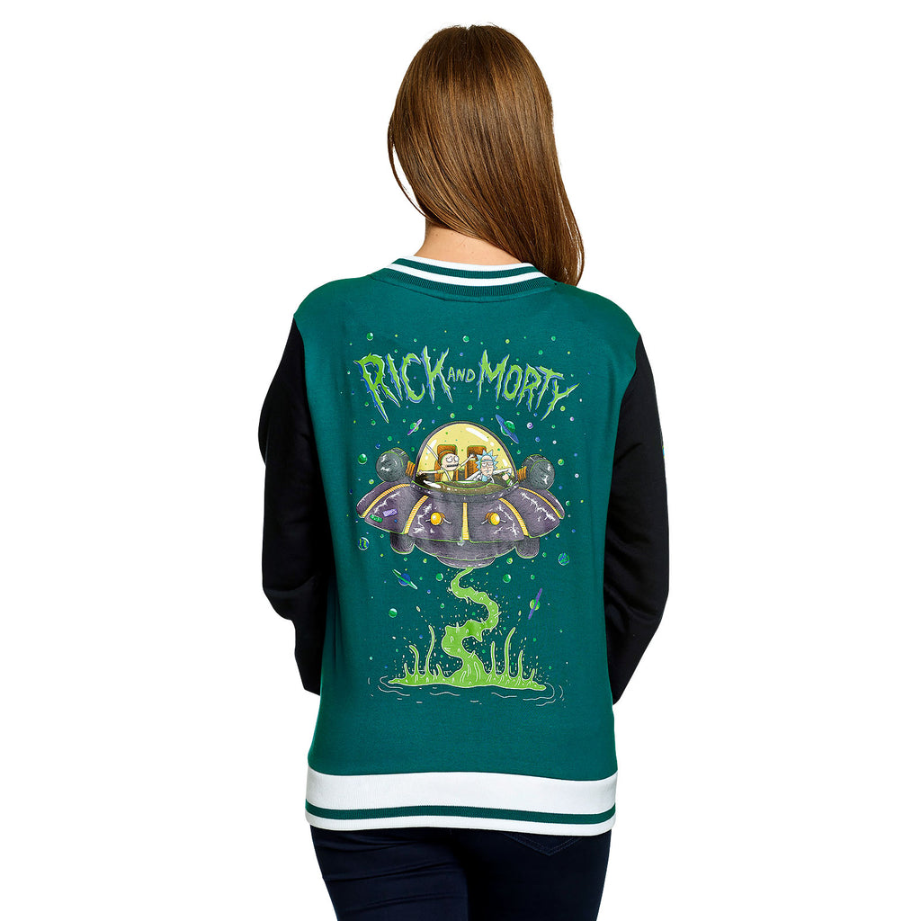 Imagen del producto Rick and Morty - Chaqueta universitaria Space Cruiser para mujeres
