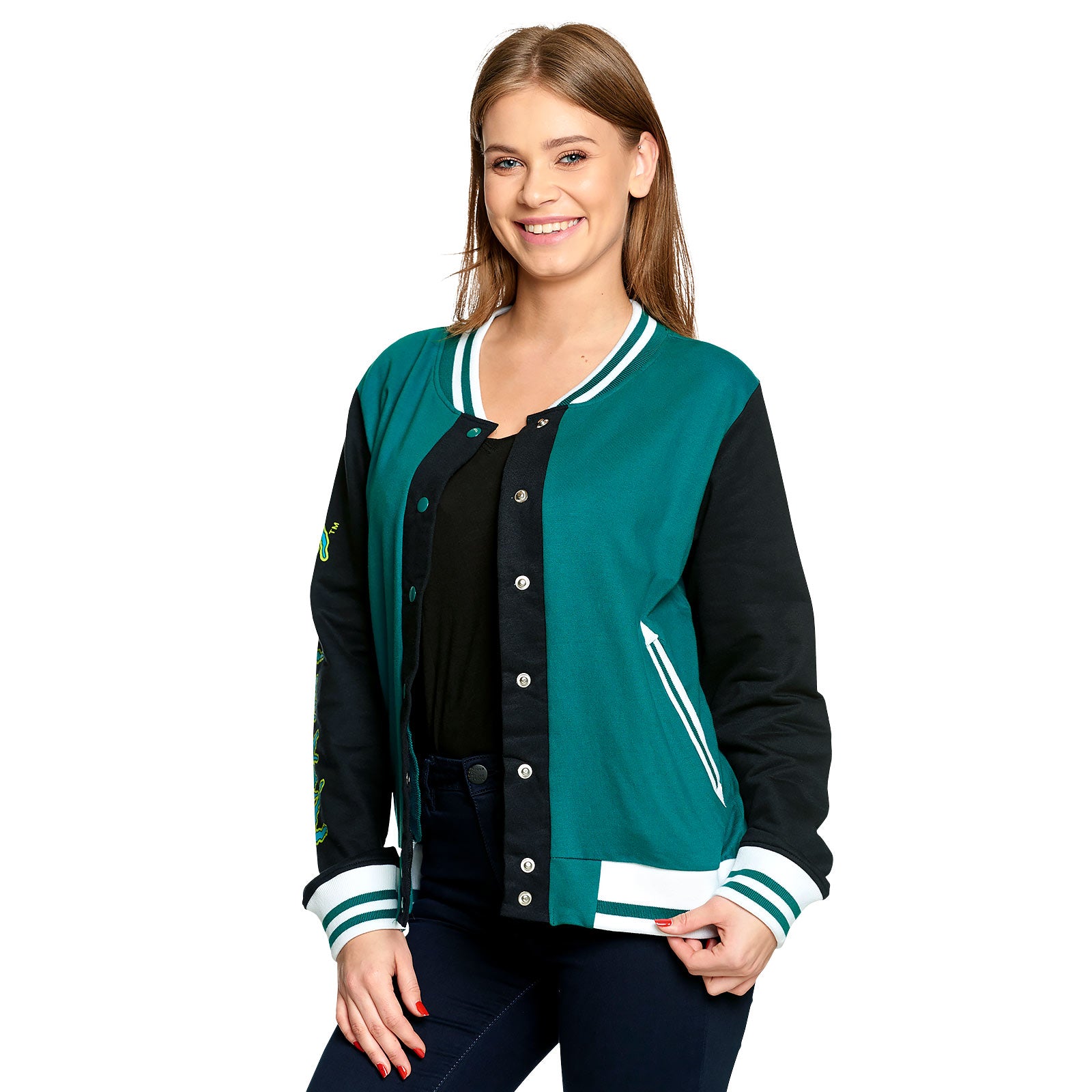 Imagen del producto Rick and Morty - Chaqueta universitaria Space Cruiser para mujeres