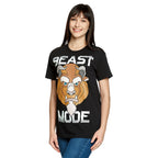 Imagen del producto La Bella y la Bestia - Camiseta 'Beast Mode' negra