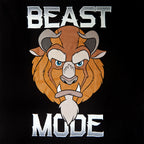 Imagen del producto La Bella y la Bestia - Camiseta 'Beast Mode' negra