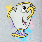 Product image Beauty and the Beast - Chip Splatter T-Shirt Women's Grey