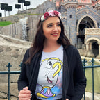 Product image Beauty and the Beast - Chip Splatter T-Shirt Women's Grey