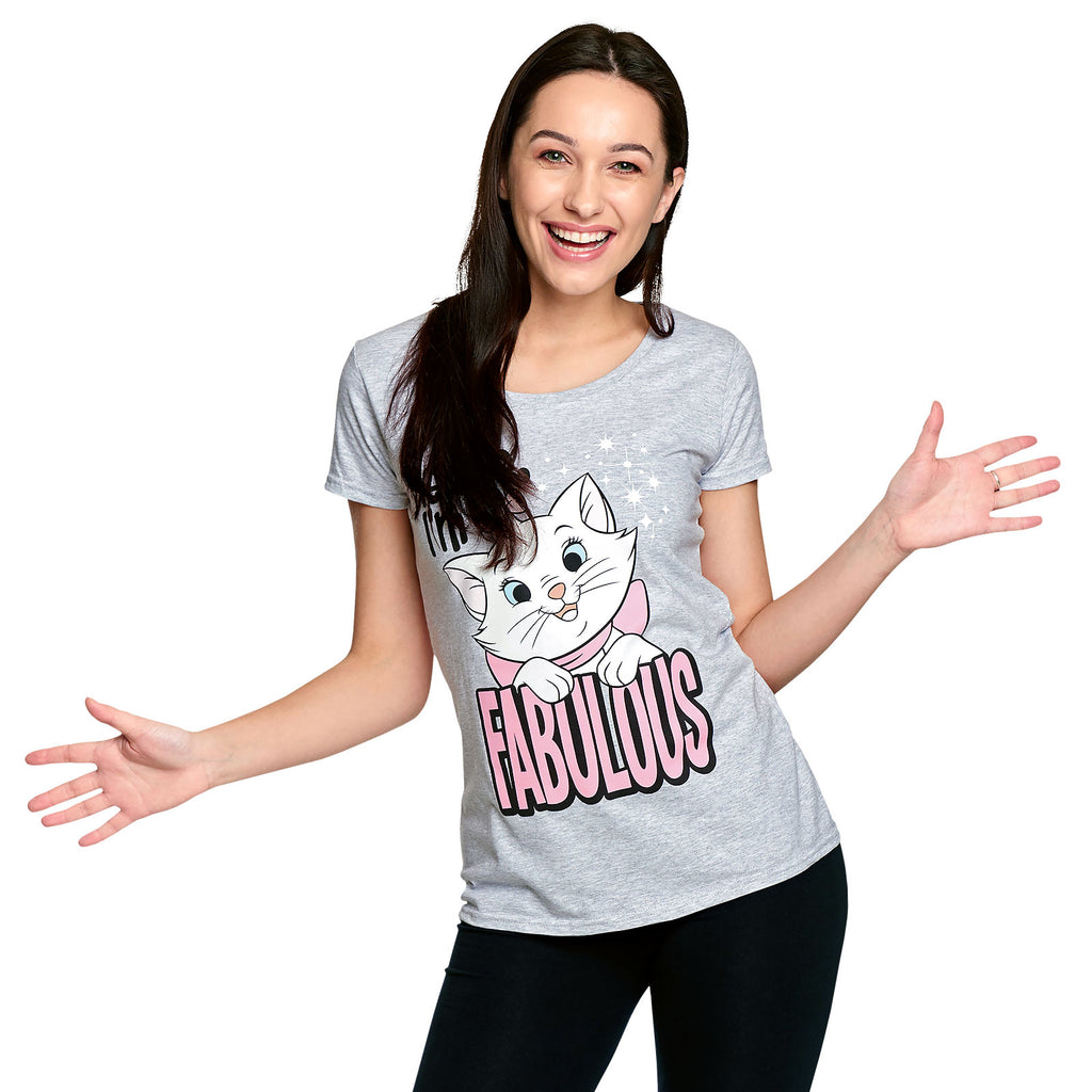 Imagen del producto Aristocats - Camiseta Fabulosa de Marie para Mujer en Gris