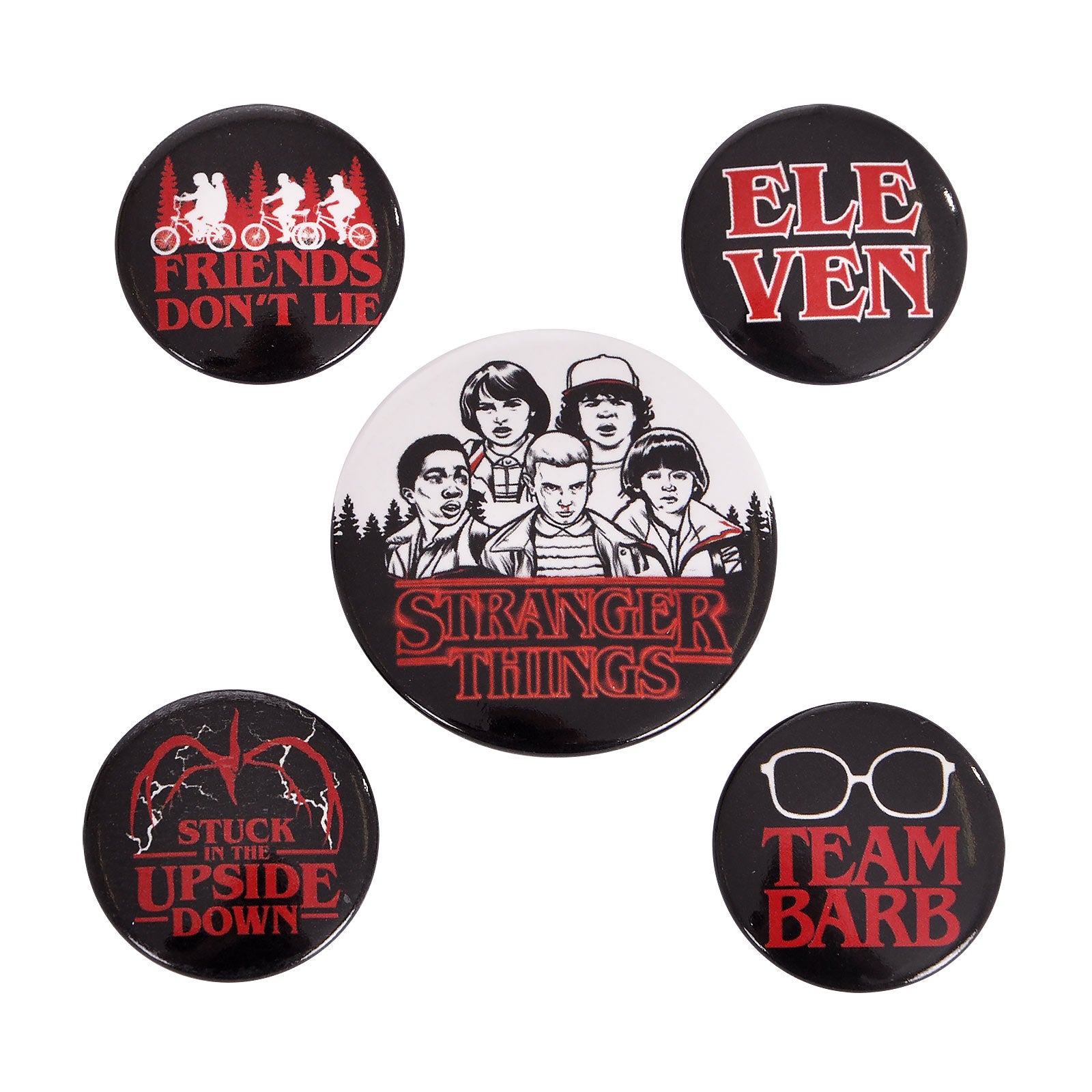 Product image Stranger Things 5-piece Button Set