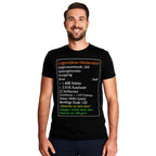 Imagen del producto Camiseta negra de héroe legendario de nivel 120