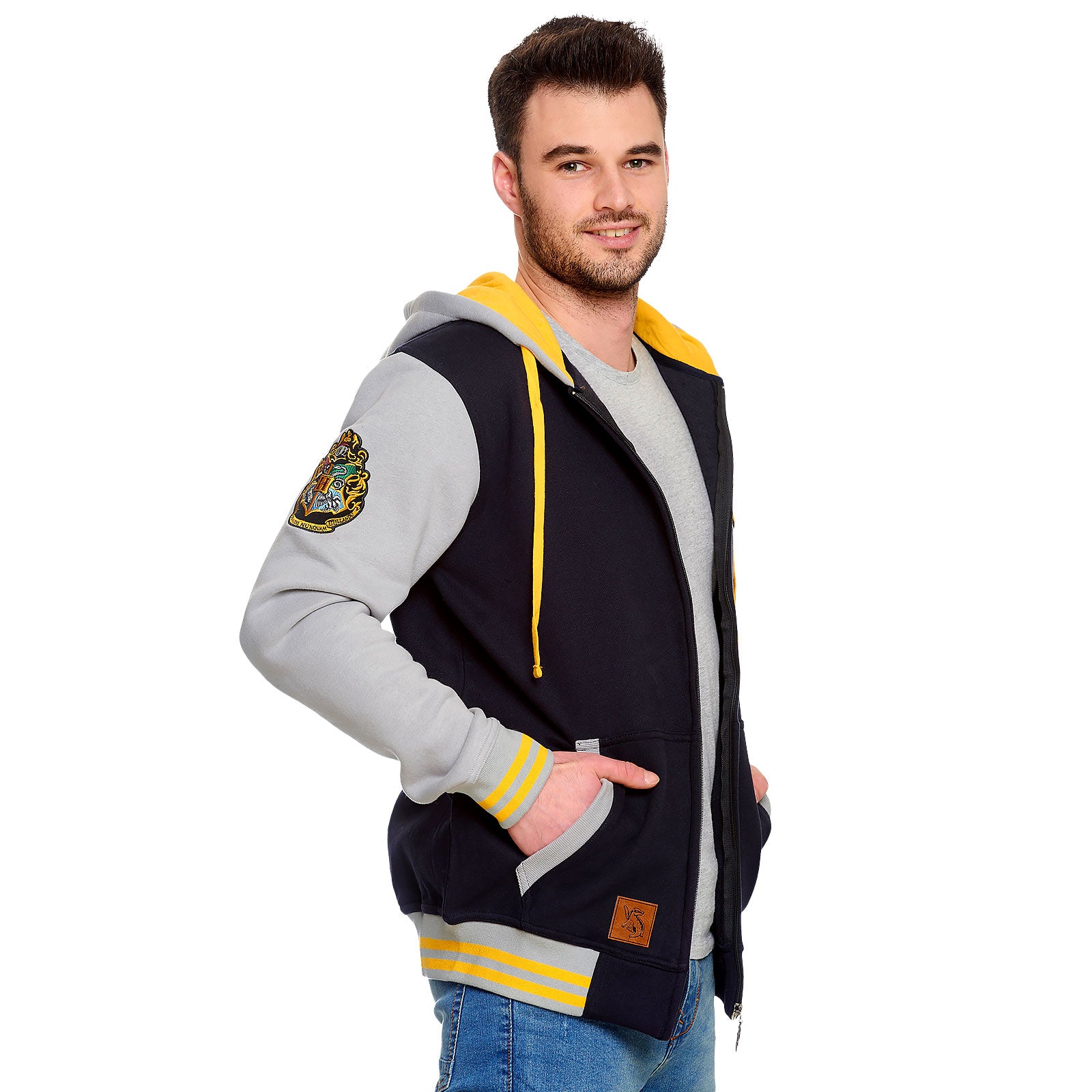 Imagen del producto Harry Potter - Chaqueta con capucha orgullosa de Hufflepuff
