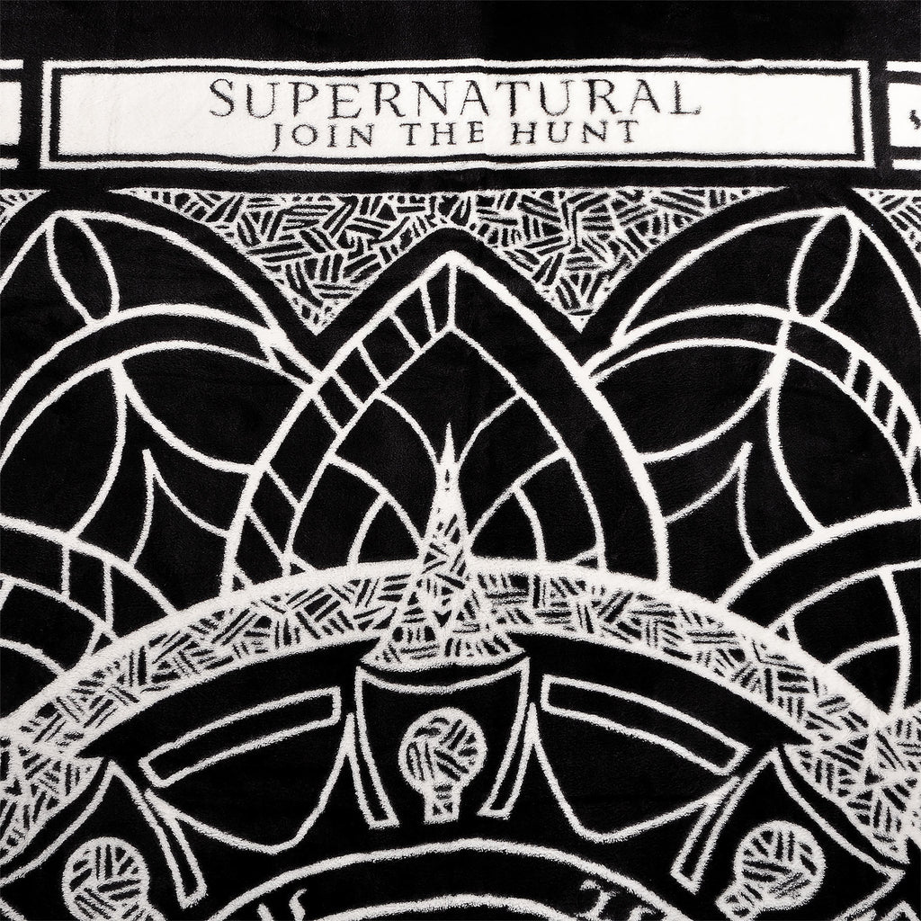 Imagen del producto Supernatural - Manta de felpa Trampa para demonios