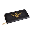 Imagen del producto Zelda - Billetera negra de símbolos de Hyrule