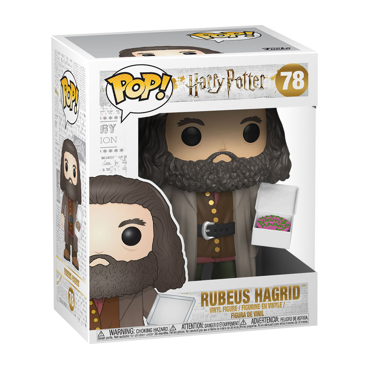 Imagen del producto Harry Potter - Hagrid con figura Funko Pop de pastel de 14 cm