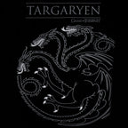 Imagen del producto Juego de Tronos - Camiseta negra de la Casa Targaryen