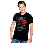 Imagen del producto Game of Thrones - Camiseta negra de los gobernantes de Winterfell