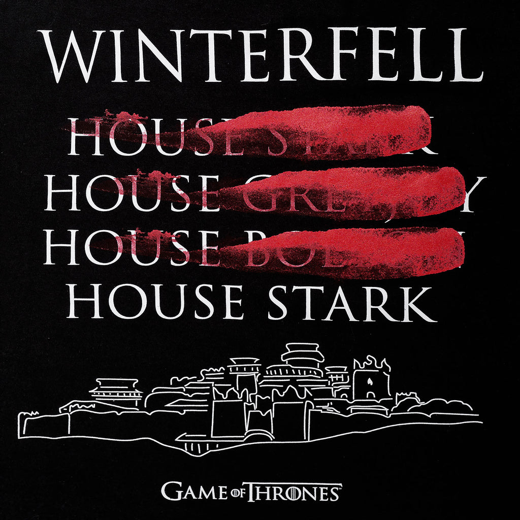 Imagen del producto Game of Thrones - Camiseta negra de los gobernantes de Winterfell
