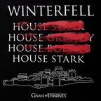 Imagen del producto Game of Thrones - Camiseta negra de los gobernantes de Winterfell