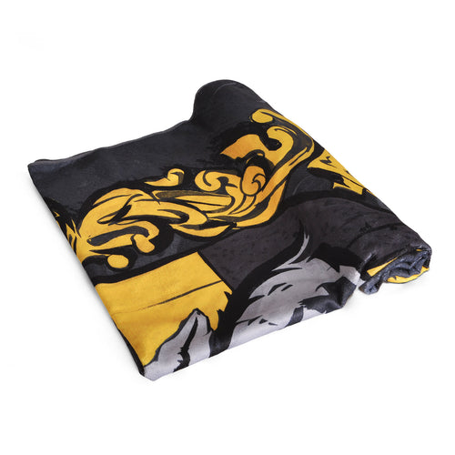 Imagen del producto Harry Potter - Toalla de playa con el escudo de Hufflepuff