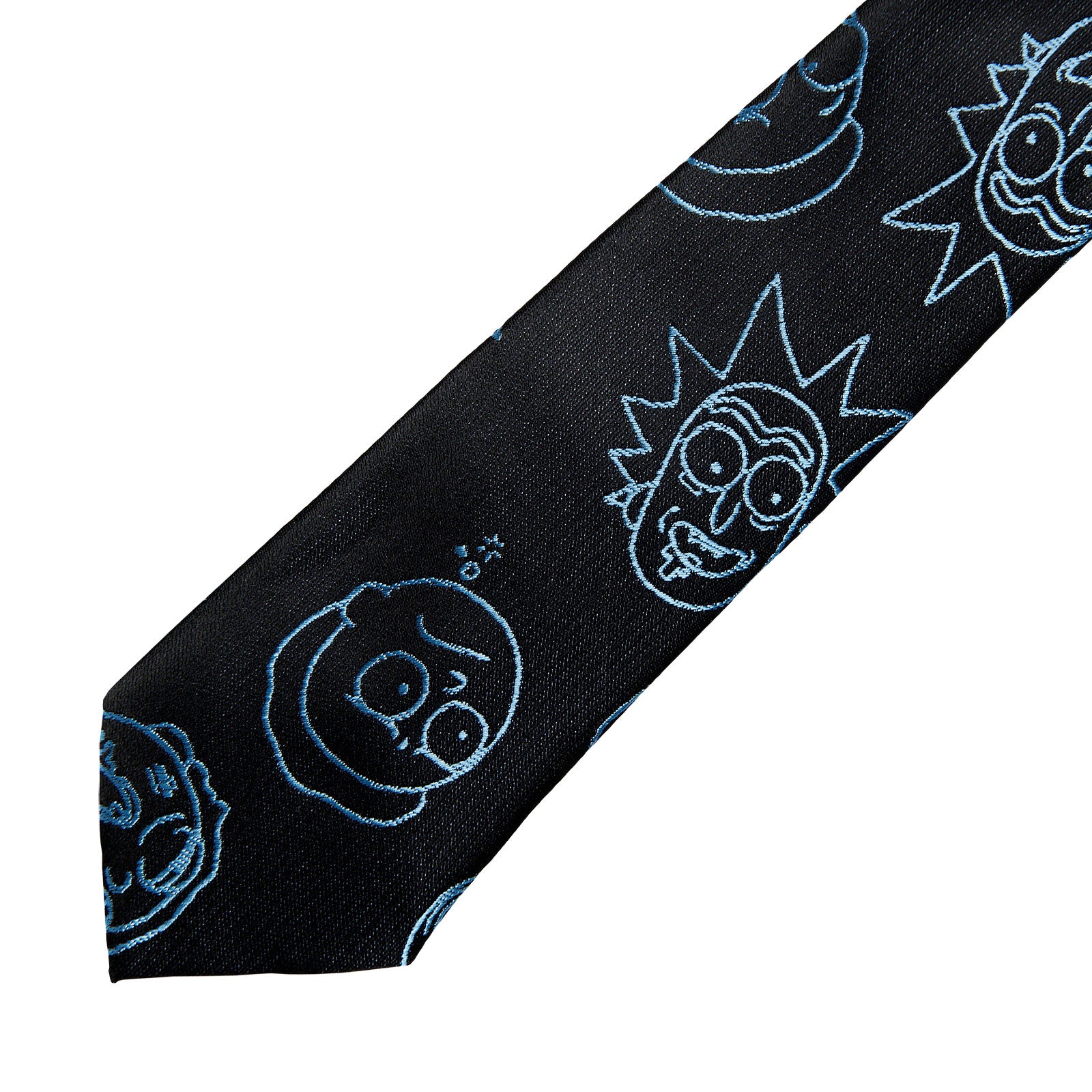 Imagen del producto Rick y Morty - Corbata de caras negra