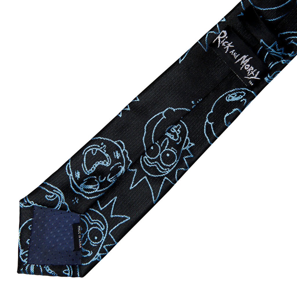 Imagen del producto Rick y Morty - Corbata de caras negra