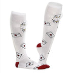 Imagen del producto Harry Potter - Calcetines hasta la rodilla Hedwig blancos