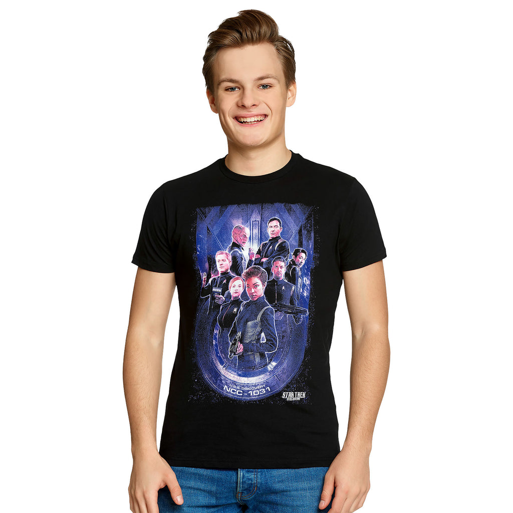 Imagen del producto Star Trek - Camiseta negra de la tripulación de Discovery