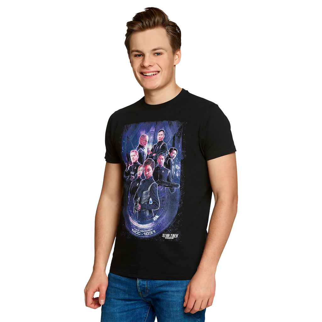 Imagen del producto Star Trek - Camiseta negra de la tripulación de Discovery