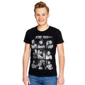 Imagen del producto Star Trek - Camiseta de personajes negra