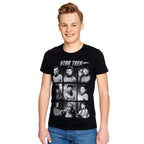 Imagen del producto Star Trek - Camiseta de personajes negra
