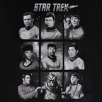 Imagen del producto Star Trek - Camiseta de personajes negra