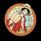 Imagen del producto One Piece - Camiseta negra de Ruffy Map