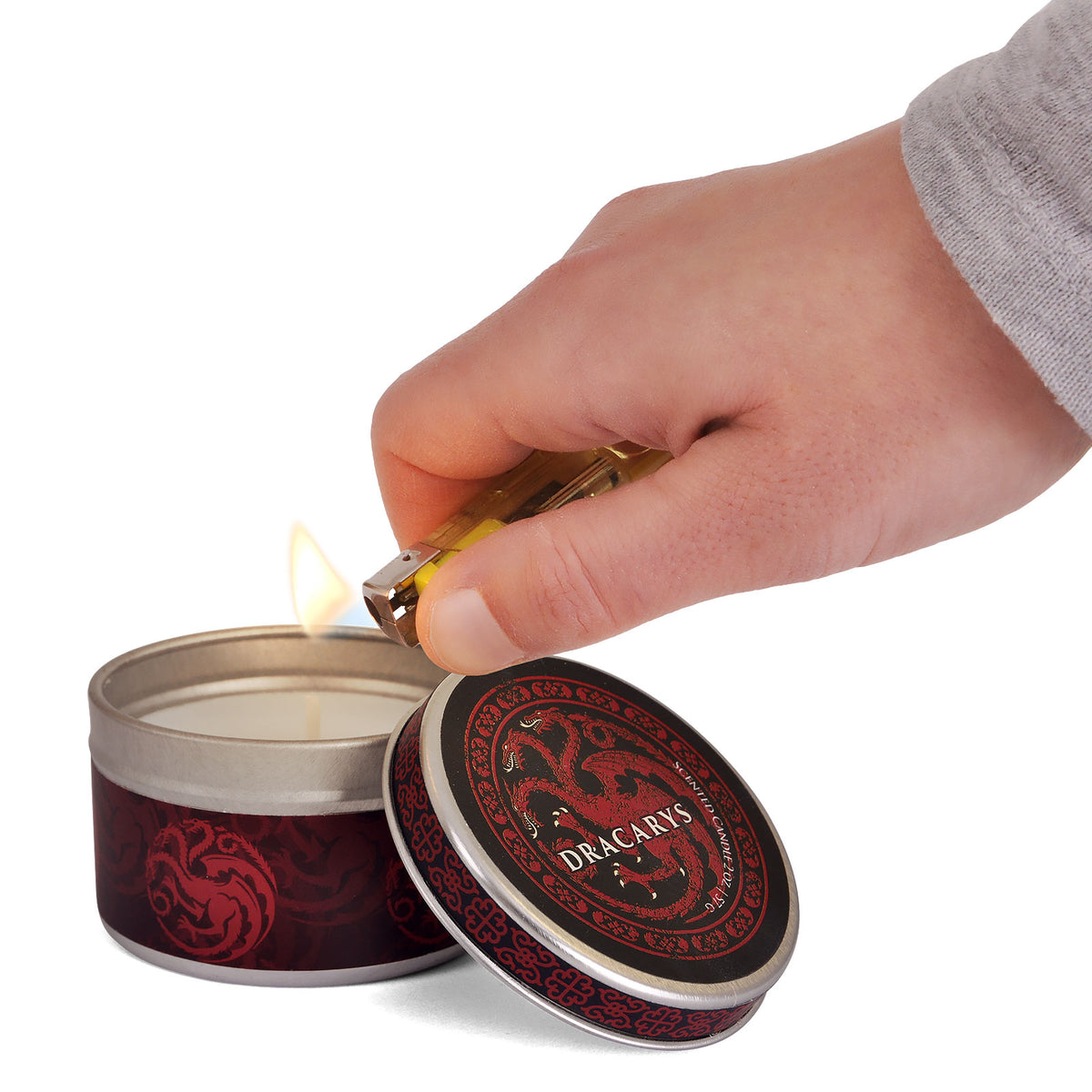 Imagen del producto Juego de Tronos - Vela aromática de la Casa Targaryen