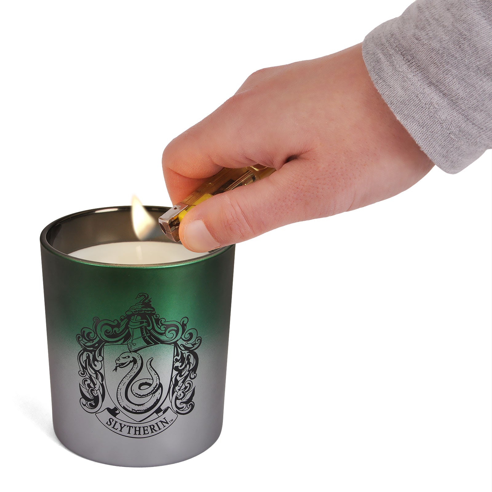 Product image Harry Potter - Slytherin Crest Candle in Glass
