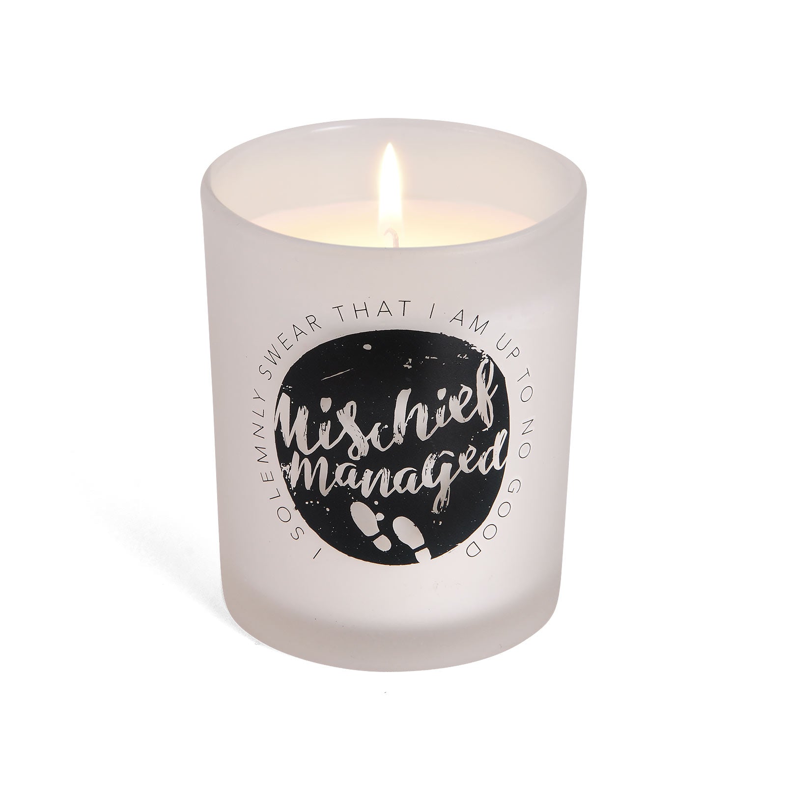 Imagen del producto Harry Potter - Vela Mischief Managed en vaso