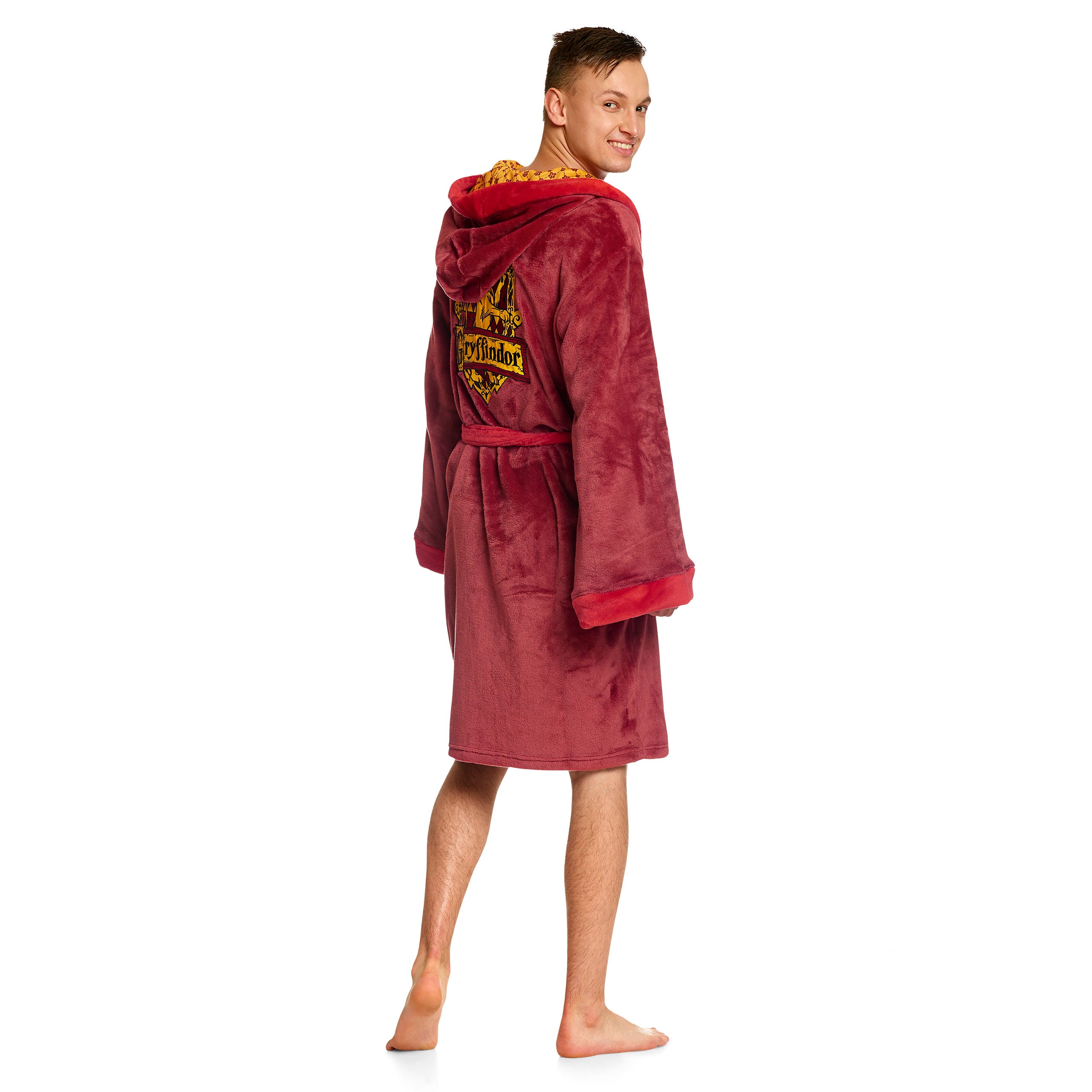 Imagen del producto Harry Potter - Bata de baño con escudo de Gryffindor rojo