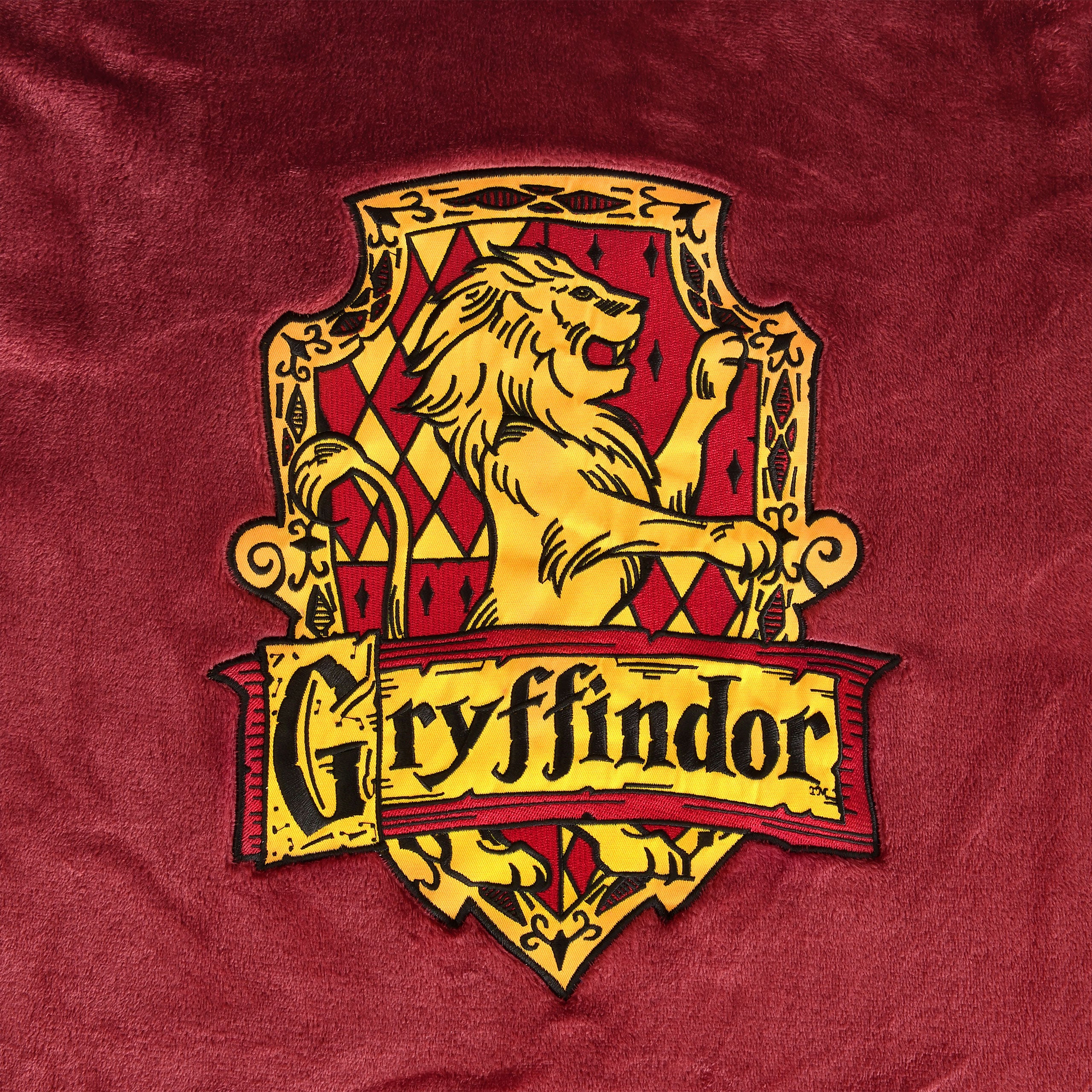 Imagen del producto Harry Potter - Bata de baño con escudo de Gryffindor rojo