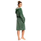 Imagen del producto Harry Potter - Bata de baño con escudo de Slytherin verde