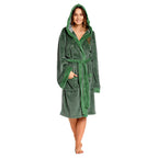 Imagen del producto Harry Potter - Bata de baño con escudo de Slytherin verde