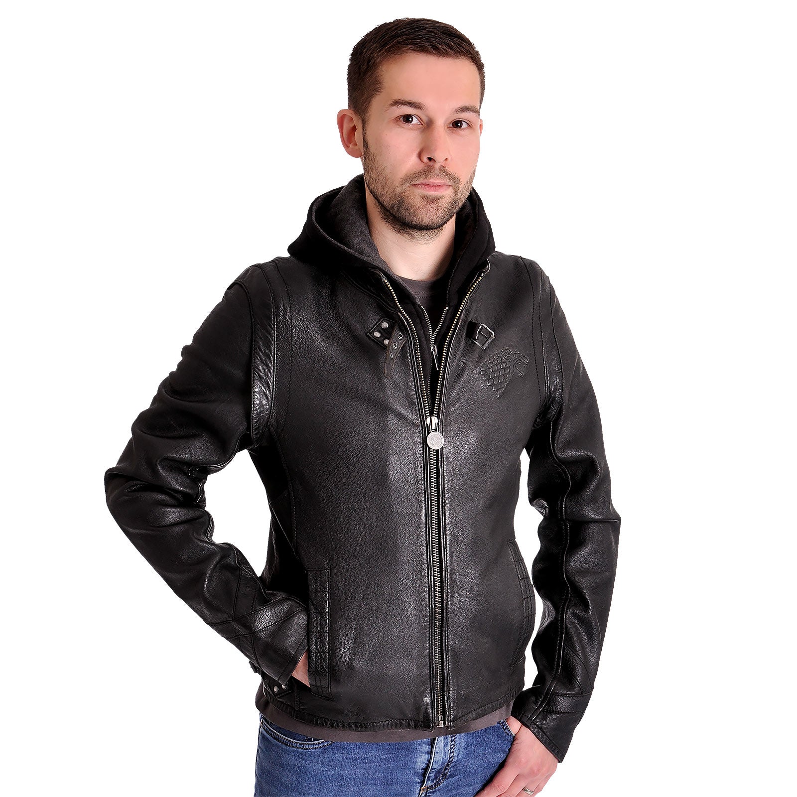 Product image Game of Thrones - Stark Crest Leather Jacket