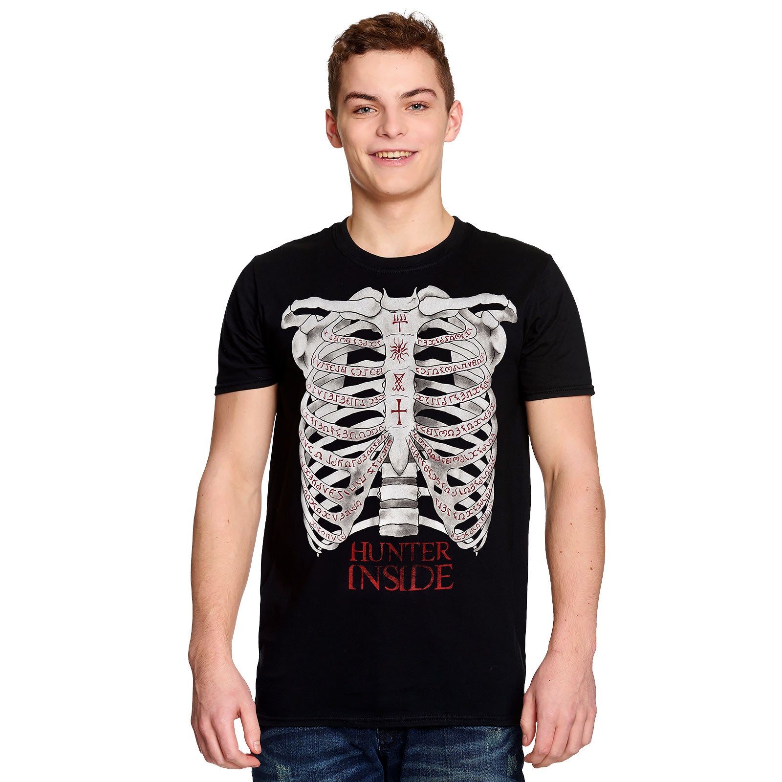 Imagen del producto Supernatural - Camiseta negra Hunter Inside