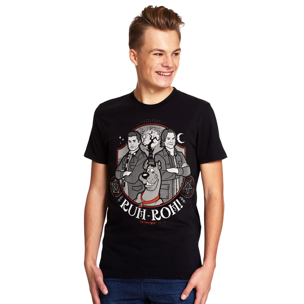Imagen del producto Supernatural - Scoobynatural Ruh-roh! Camiseta negra