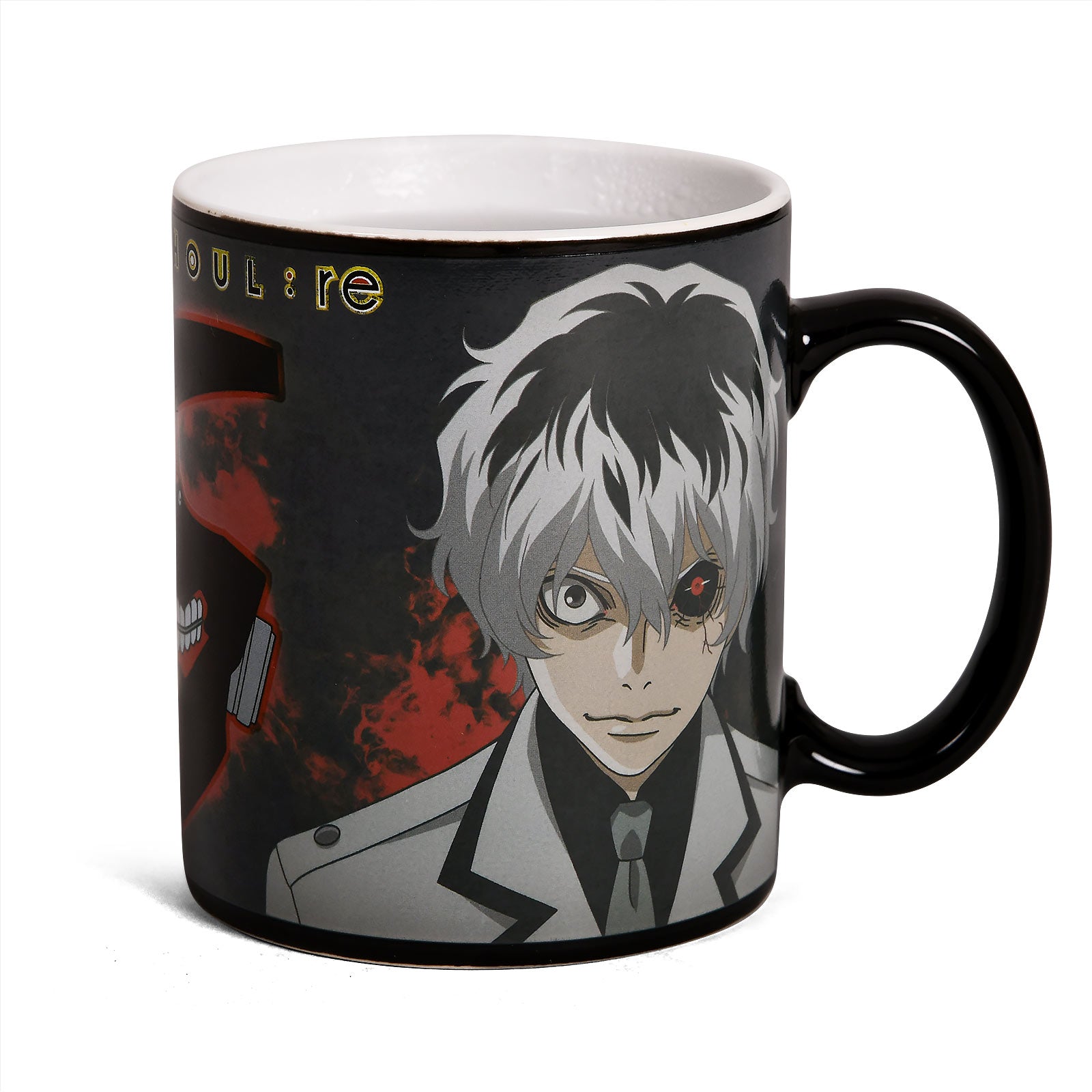 Imagen del producto Tokyo Ghoul - Taza de efecto térmico con máscara de Kaneki
