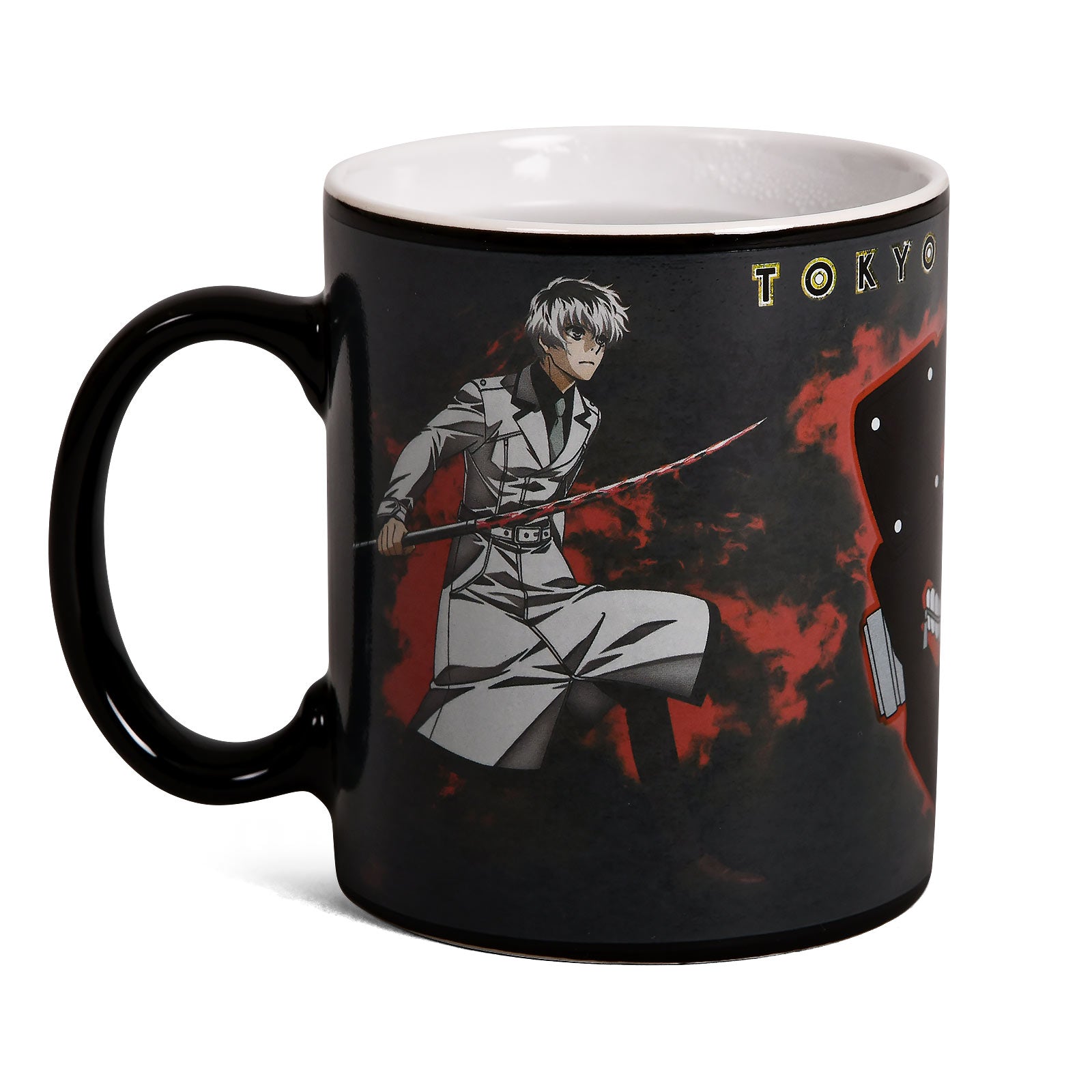 Imagen del producto Tokyo Ghoul - Taza de efecto térmico con máscara de Kaneki