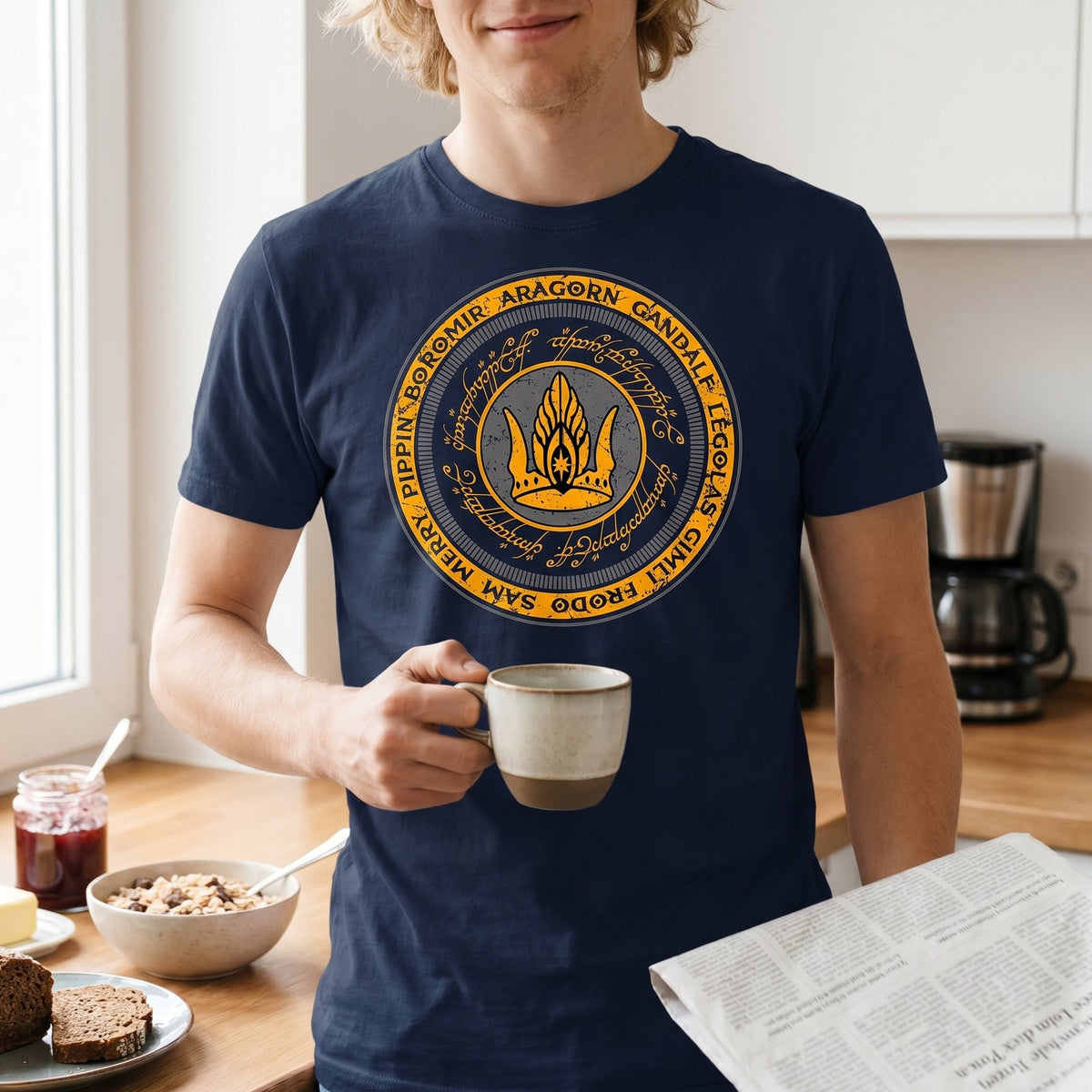 Imagen del producto Señor de los Anillos - Juntos por Gondor Camiseta azul