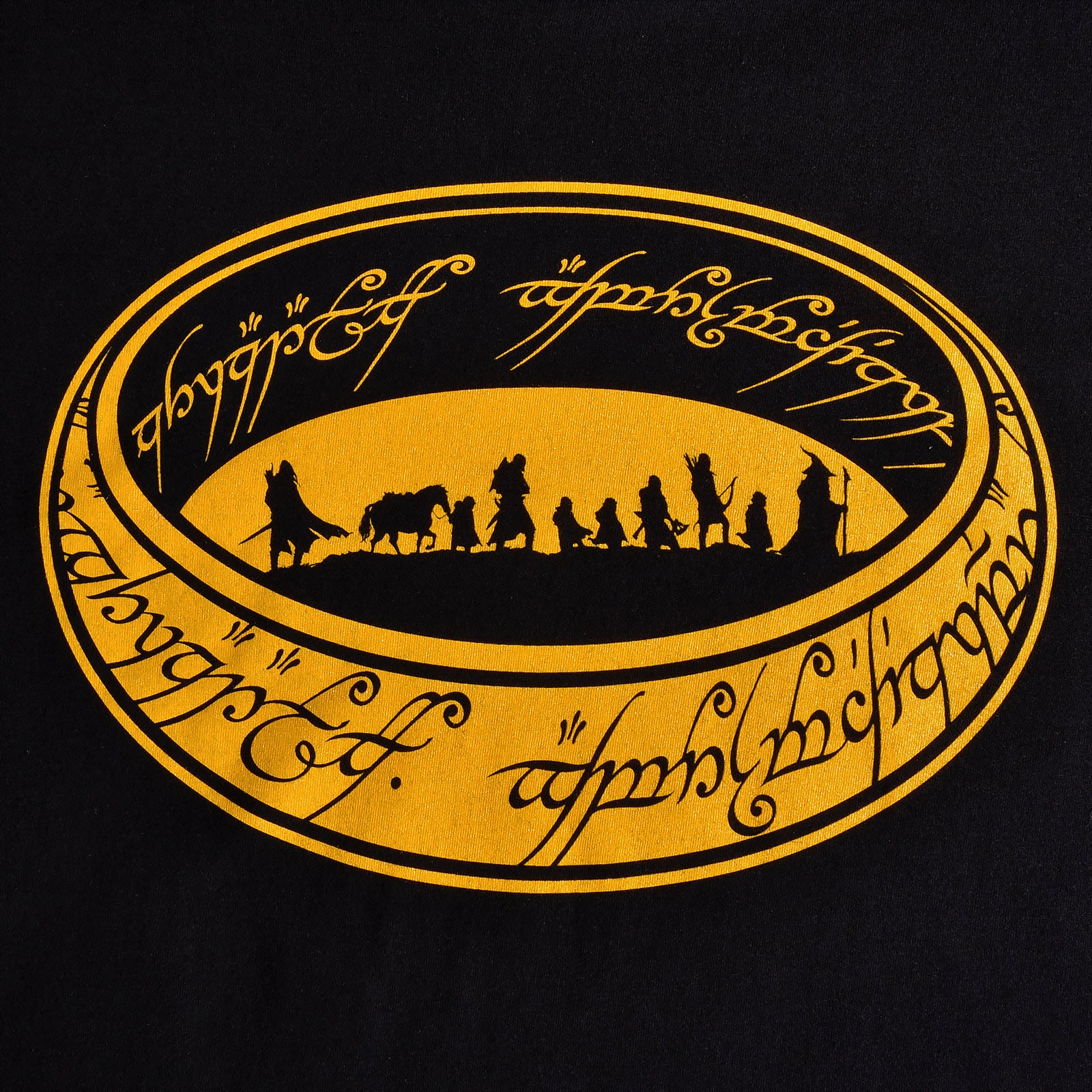 Imagen del producto Señor de los Anillos - Camiseta negra de los Compañeros del Anillo