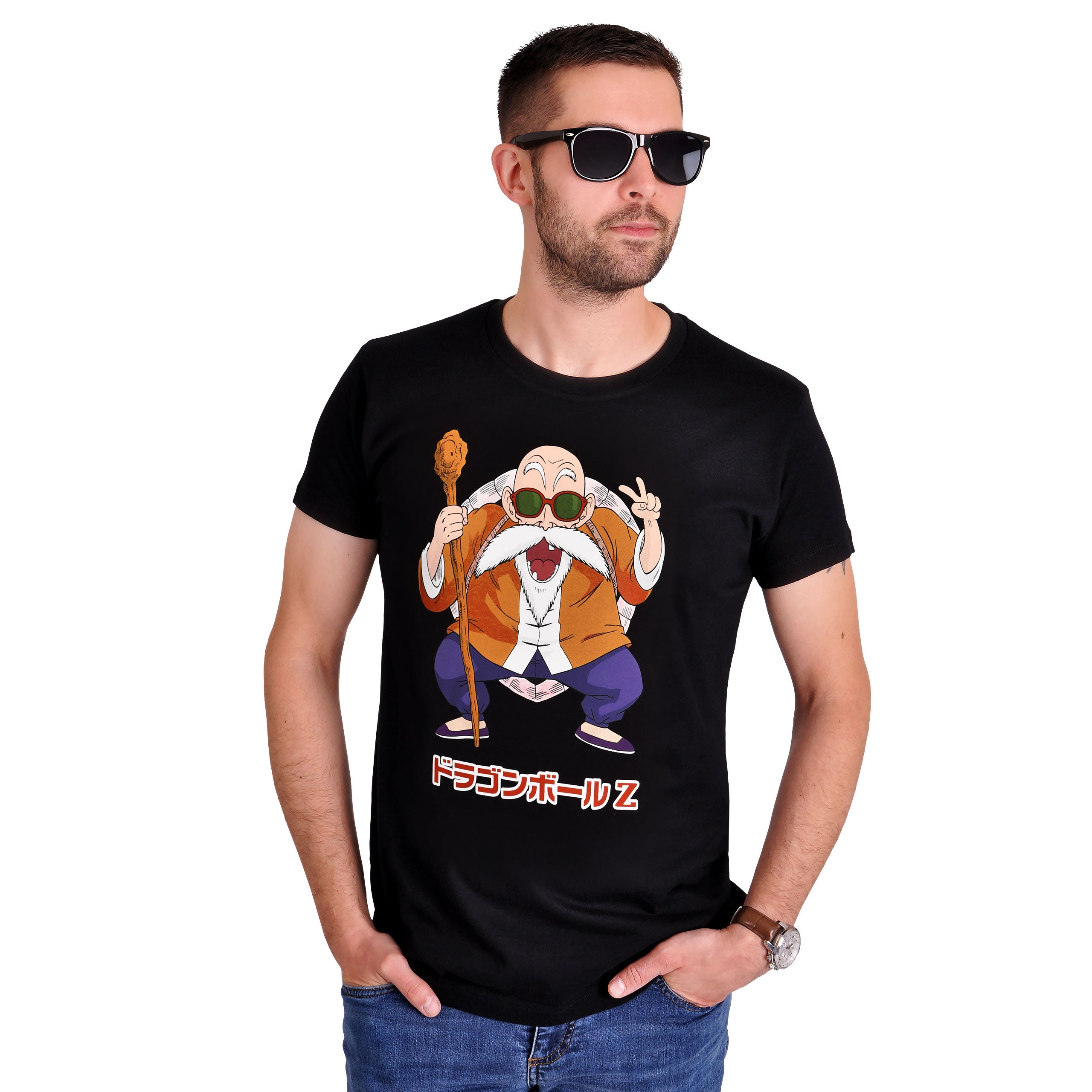 Imagen del producto Dragon Ball Z - Camiseta negra de Muten Roshi