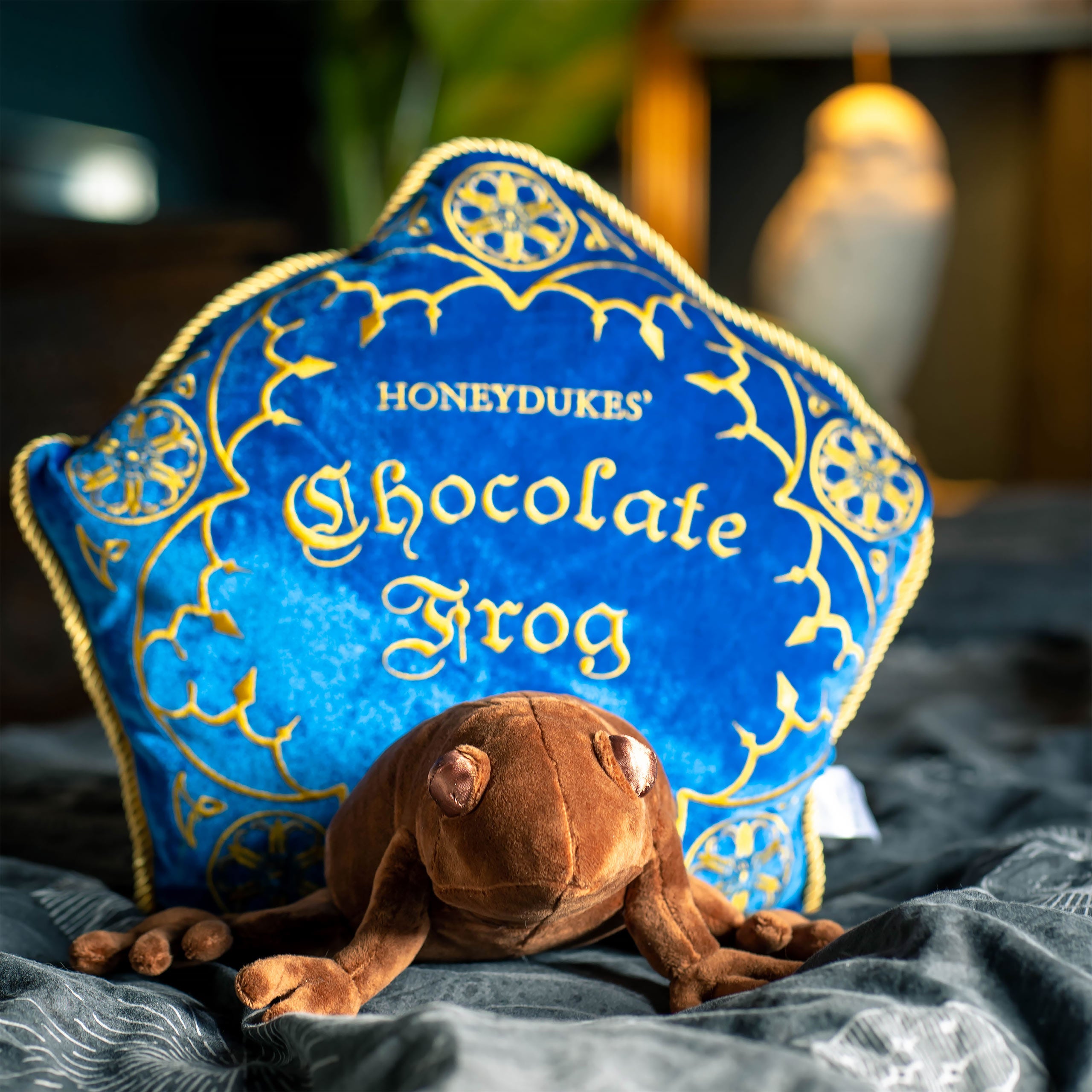 Imagen del producto Harry Potter - Cojín de Rana de Chocolate con Figura de Peluche