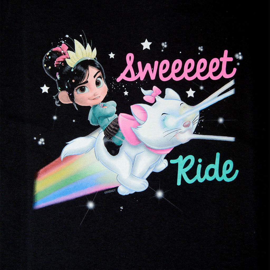Imagen del producto Ralph el demoledor - Camiseta de mujer Vanellope Sweet Ride negra
