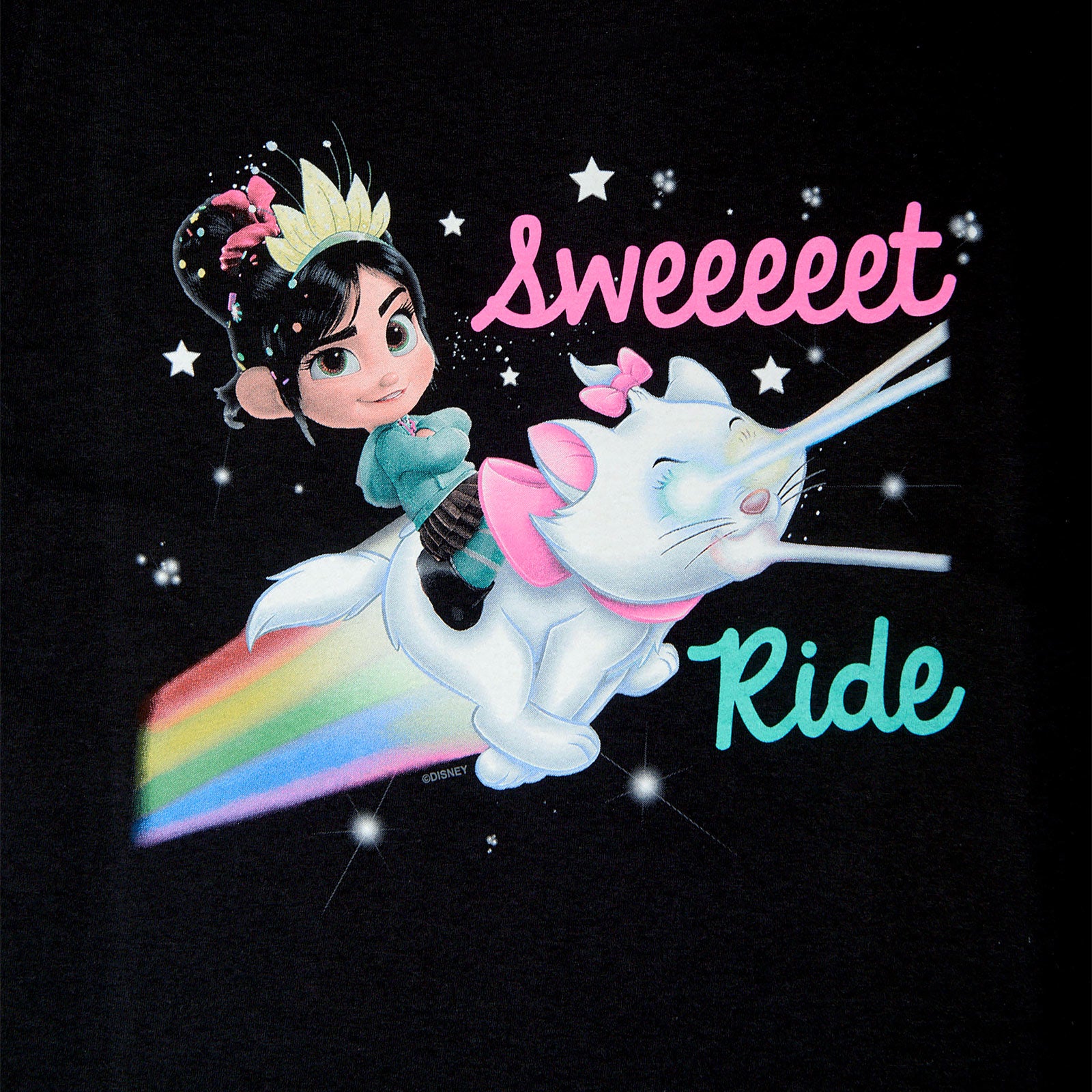Imagen del producto Ralph el demoledor - Camiseta de mujer Vanellope Sweet Ride negra