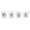 Imagen del producto Juego de Tronos - Set de vasos con escudos de las casas, 4 piezas
