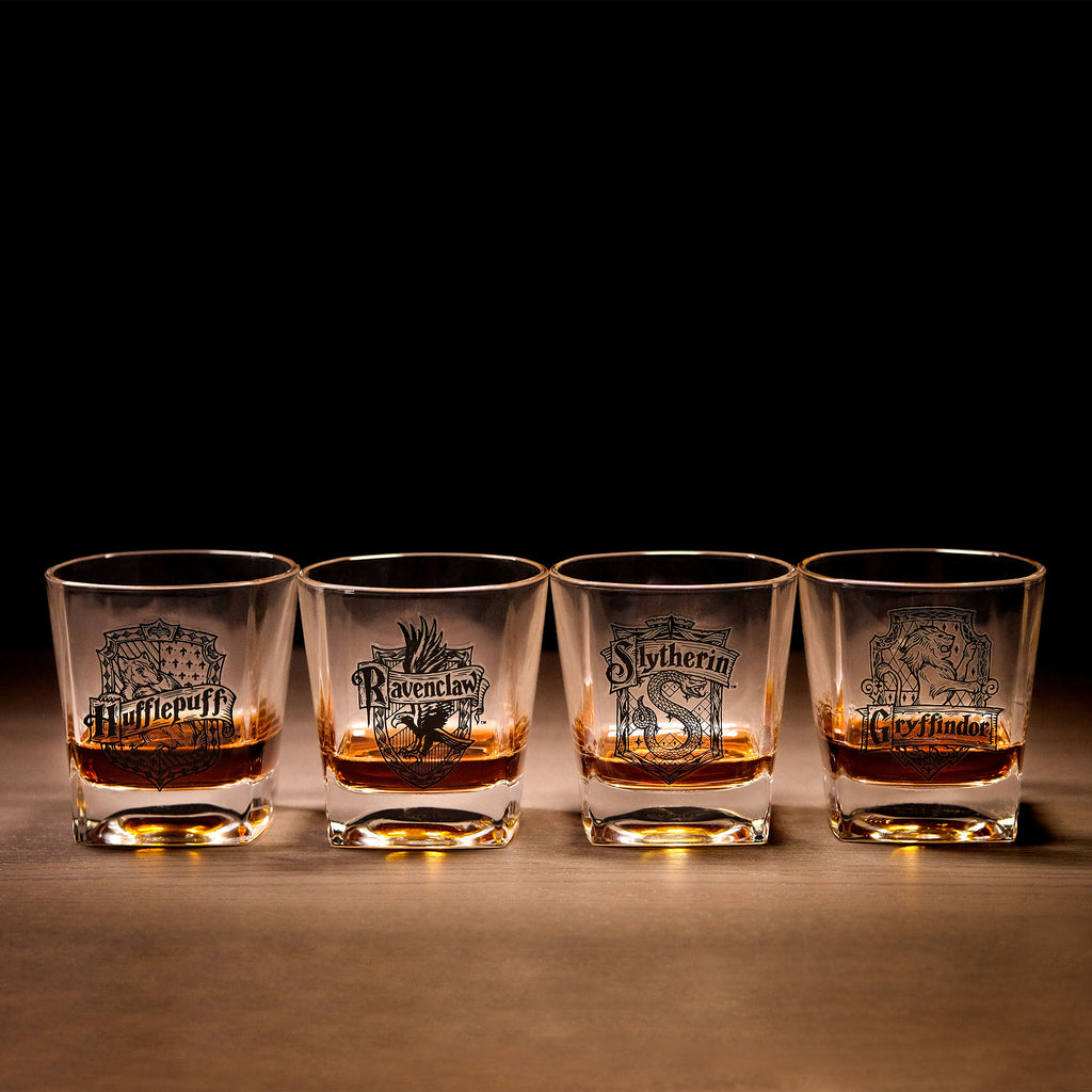 Imagen del producto Harry Potter - Conjunto de vasos de los escudos de las casas 4 piezas