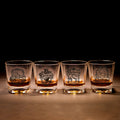Imagen del producto Harry Potter - Conjunto de vasos de los escudos de las casas 4 piezas